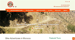 Desktop Screenshot of bikeadventuresinmorocco.com